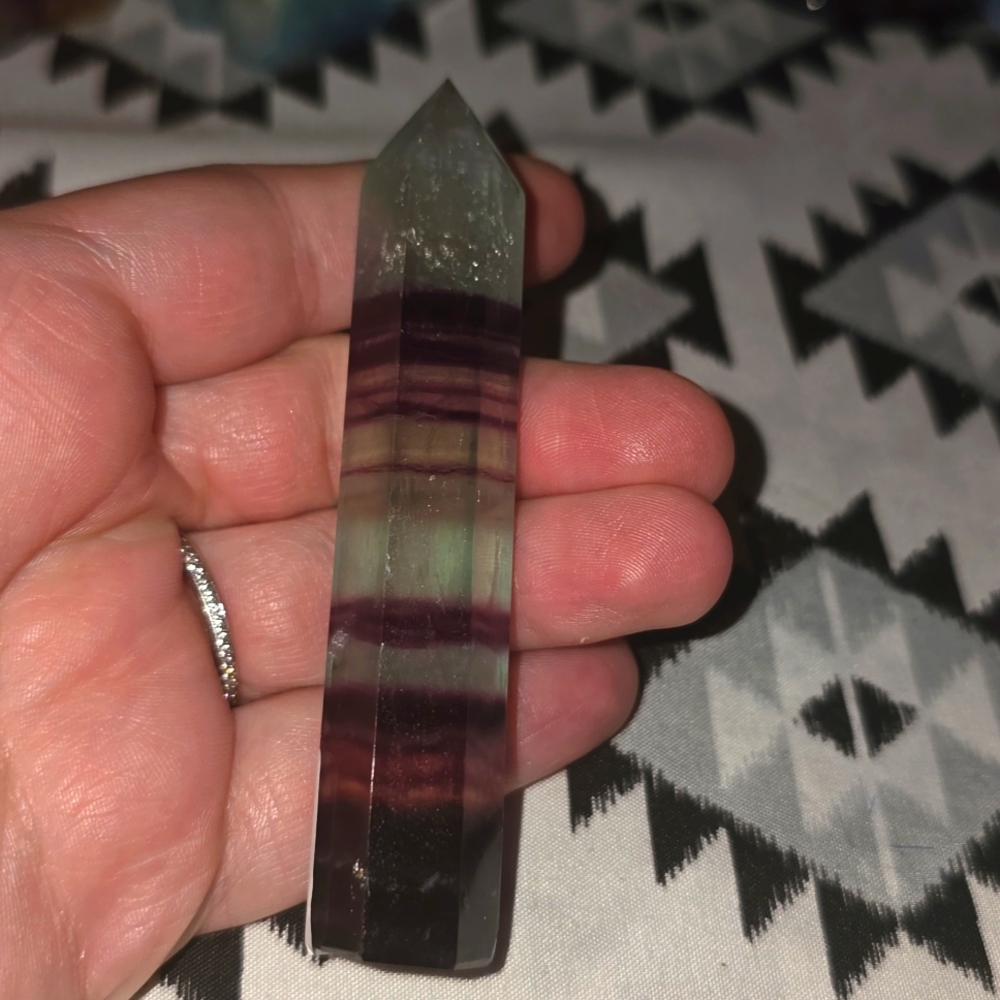 Flourite tower 💜🩵💚